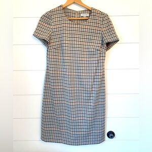 Calvin Klein houndstooth dress. Size 10.